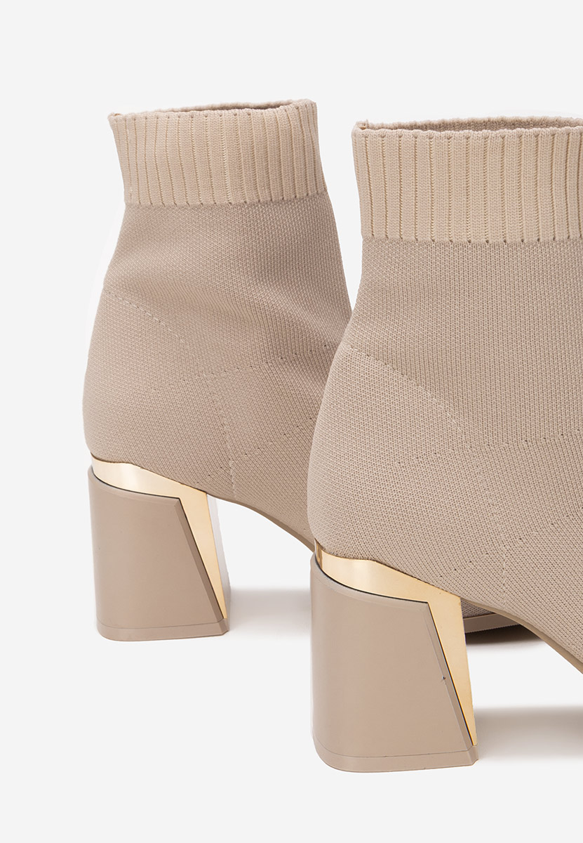 Дамски боти Mirelina бежов