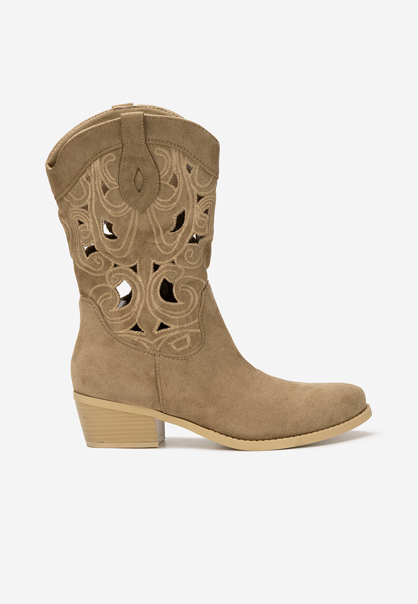 Каубойски ботуши Lettie каки
