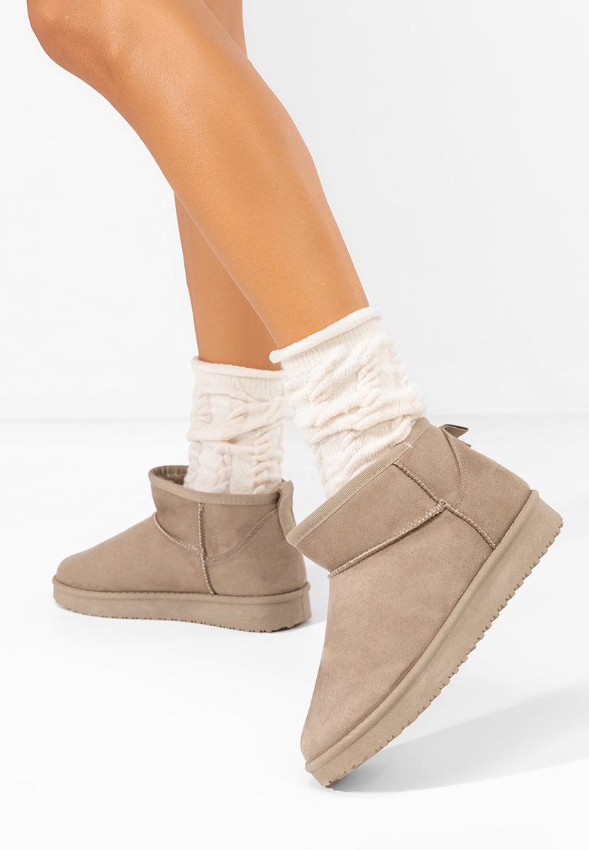 Зимни дамски Ботинки Andora каки