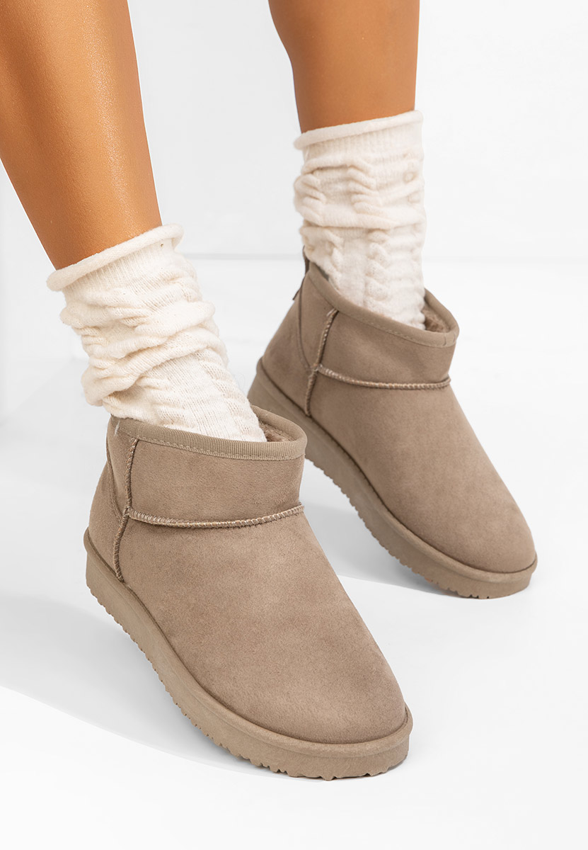 Зимни дамски Ботинки Andora каки