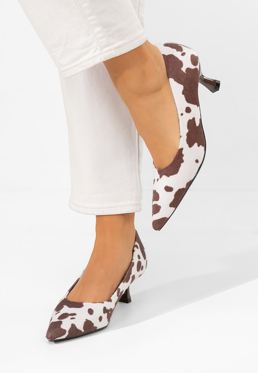 Oбувки на нисък ток Glimera животински принт