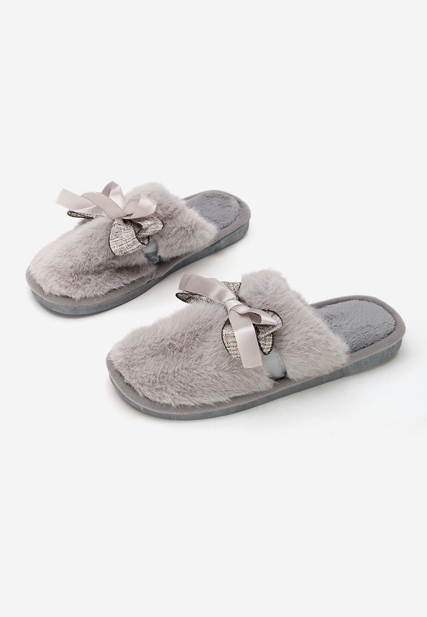 Дамски чехли Aviresa сив