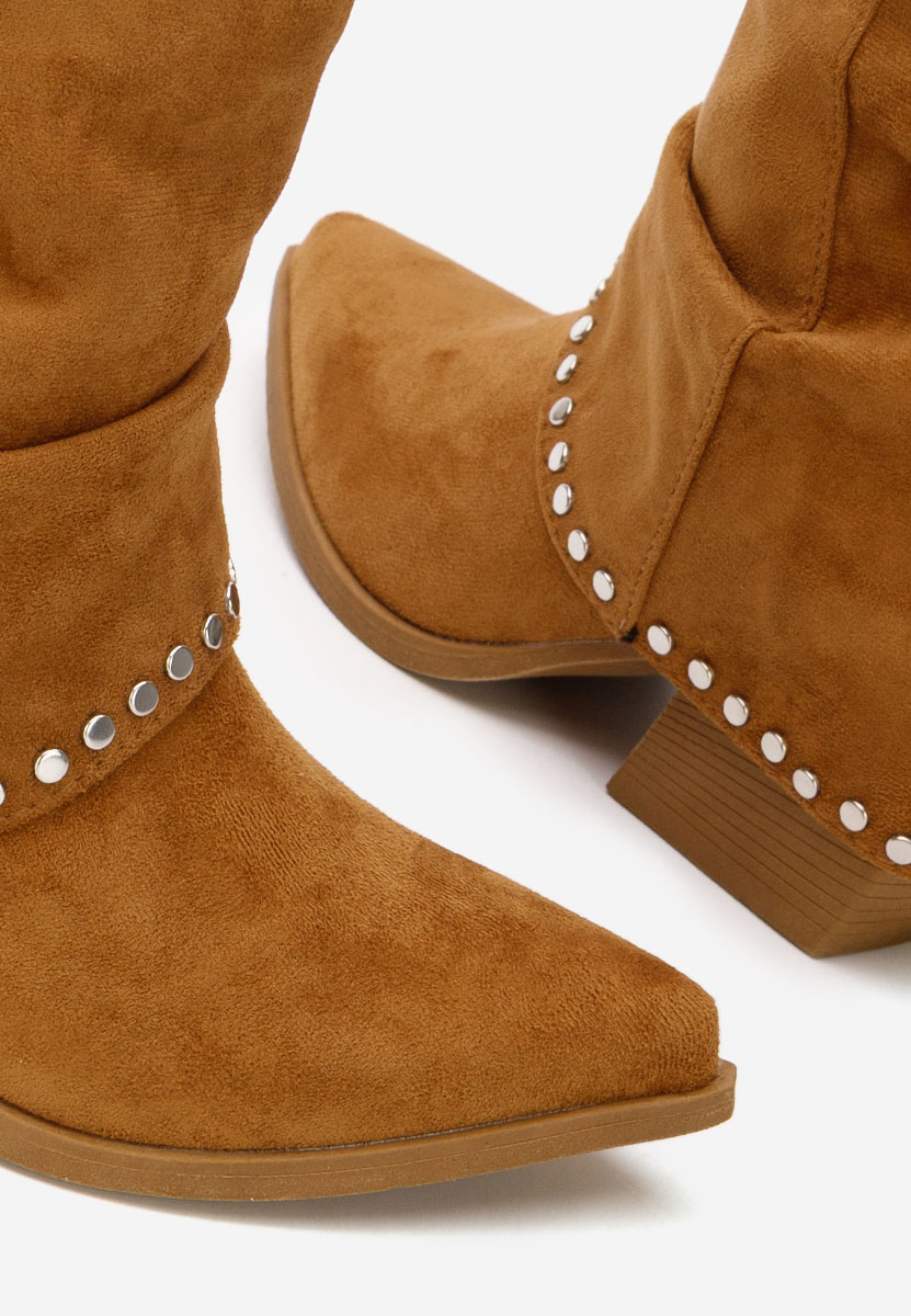 Дамски ботуши Vedala камел