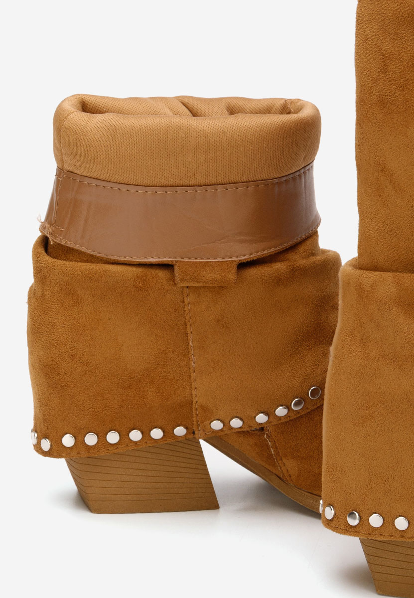 Дамски ботуши Vedala камел