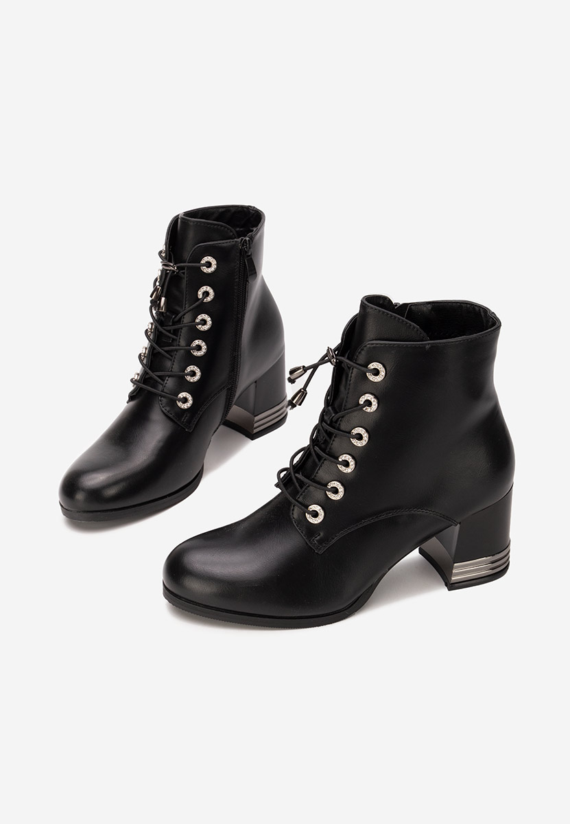 Боти на дебел ток Takina V2 черен