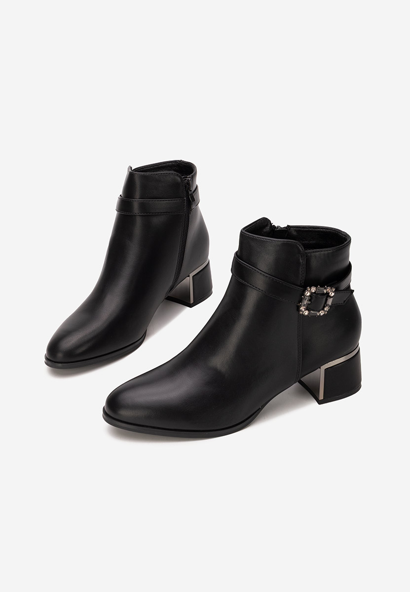 Боти на дебел ток Freina V2 черен