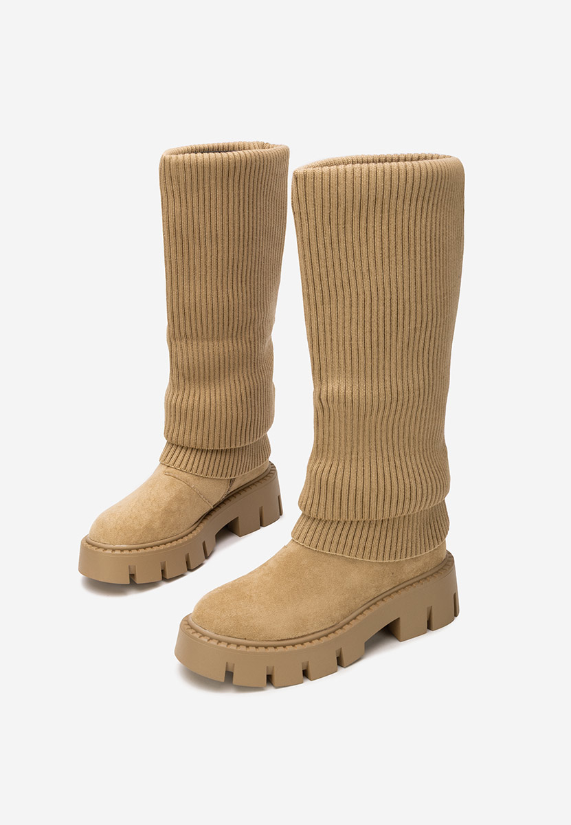 Дамски ботуши Michelina каки