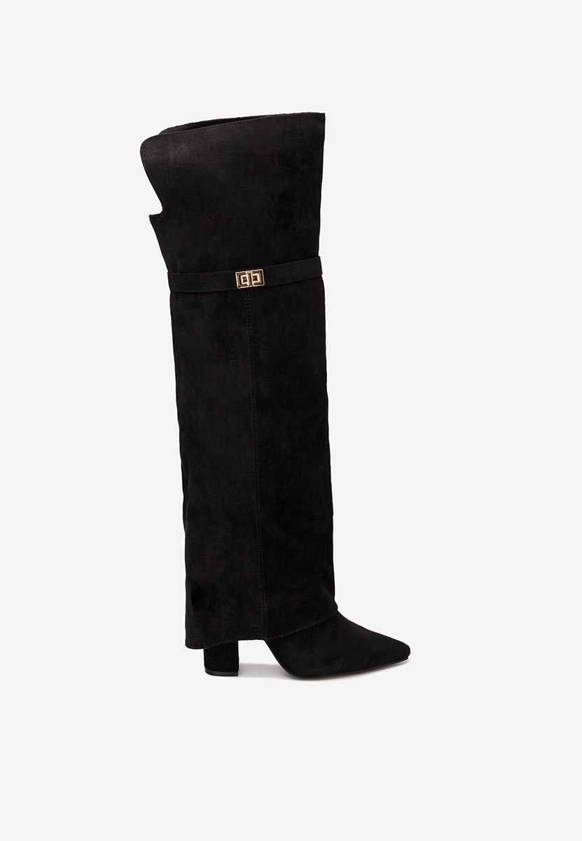 Чизми над коляното Crisia V2 черен