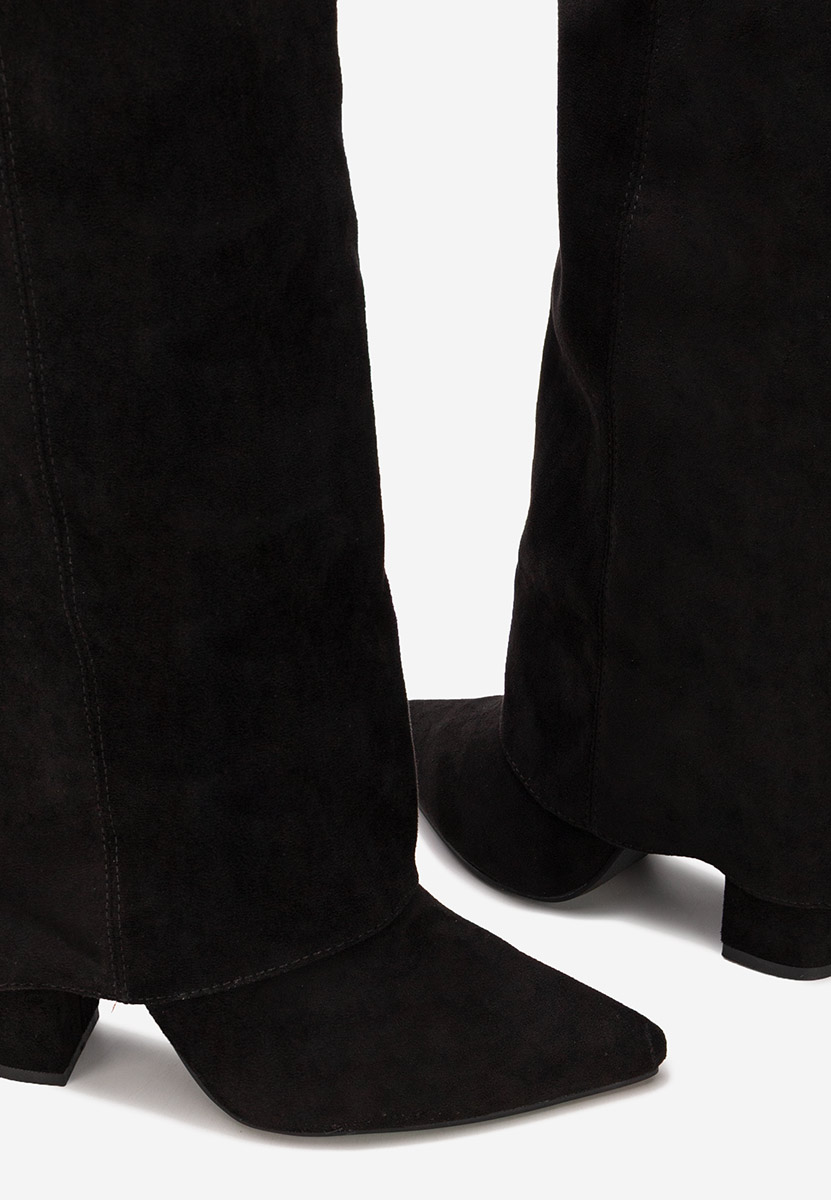 Чизми над коляното Crisia V2 черен