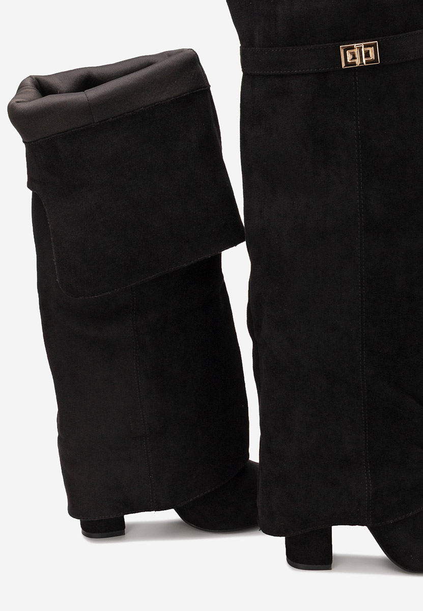 Чизми над коляното Crisia V2 черен