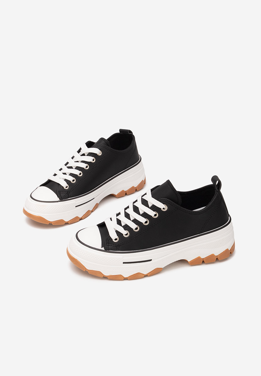 Кецове на платформа Raviana V4 черни