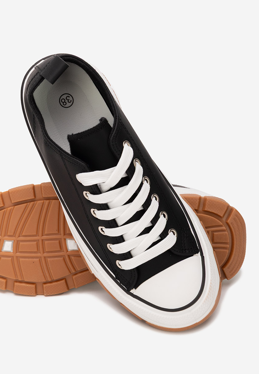 Кецове на платформа Raviana V4 черни