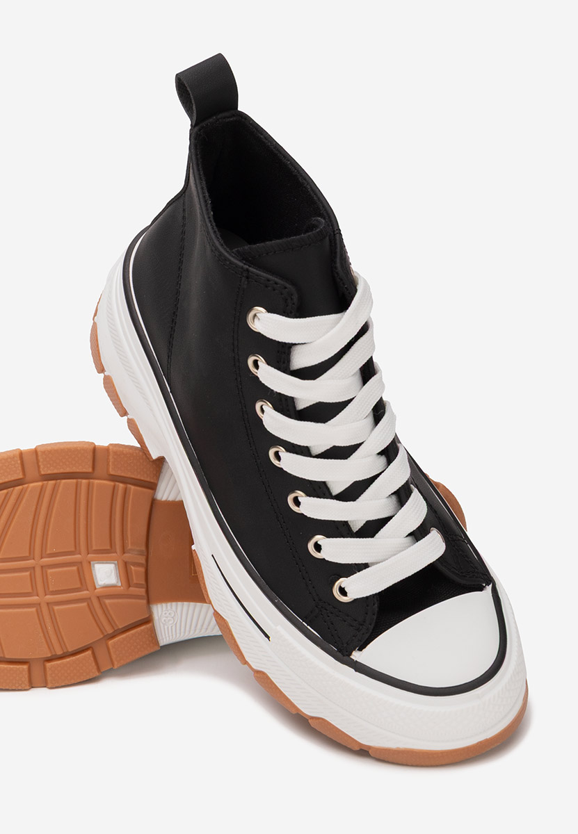 Кецове на платформа Raviana V5 черни