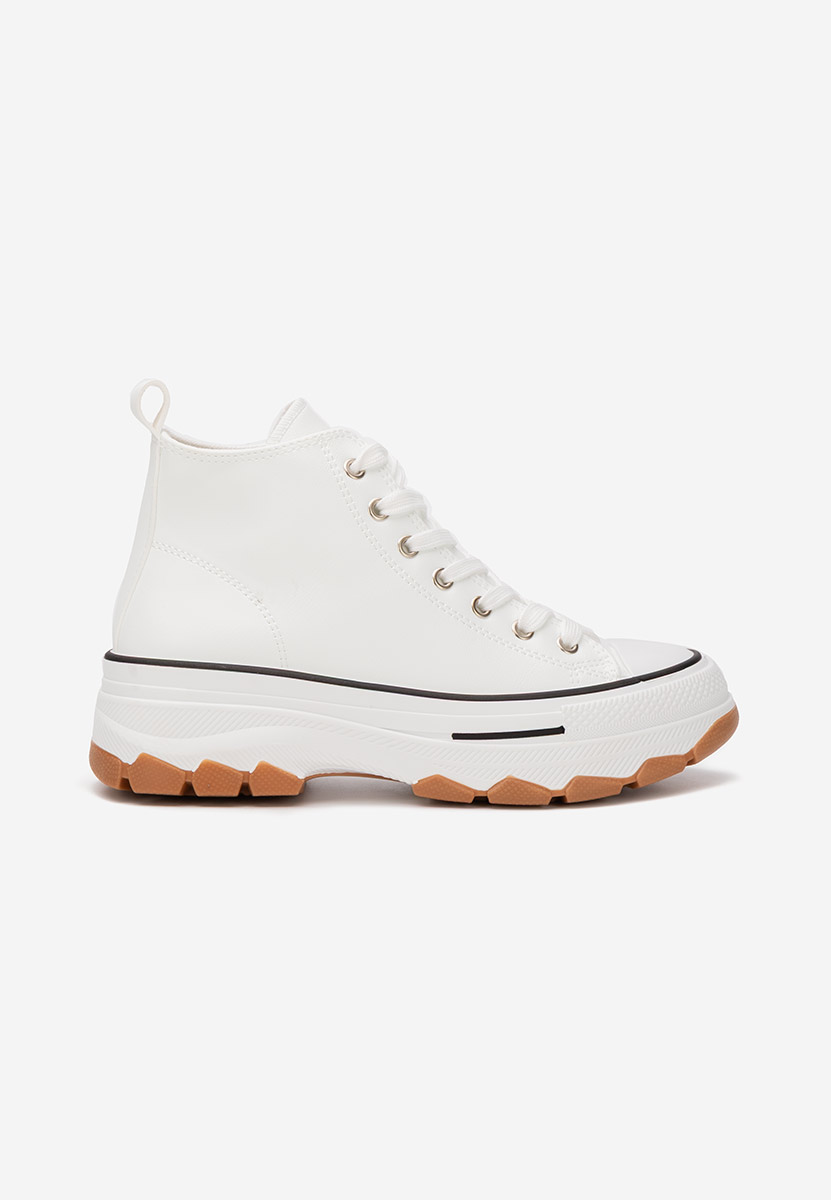 Кецове на платформа Raviana V5 бели