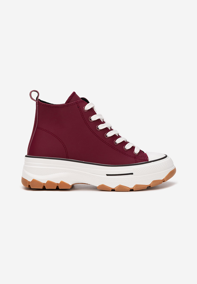 Кецове на платформа Raviana V5 Винено червено