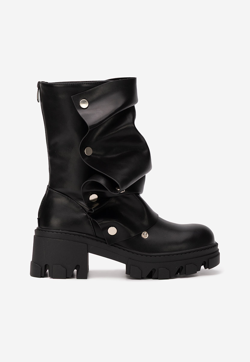 Дамски ботуши Valena черен