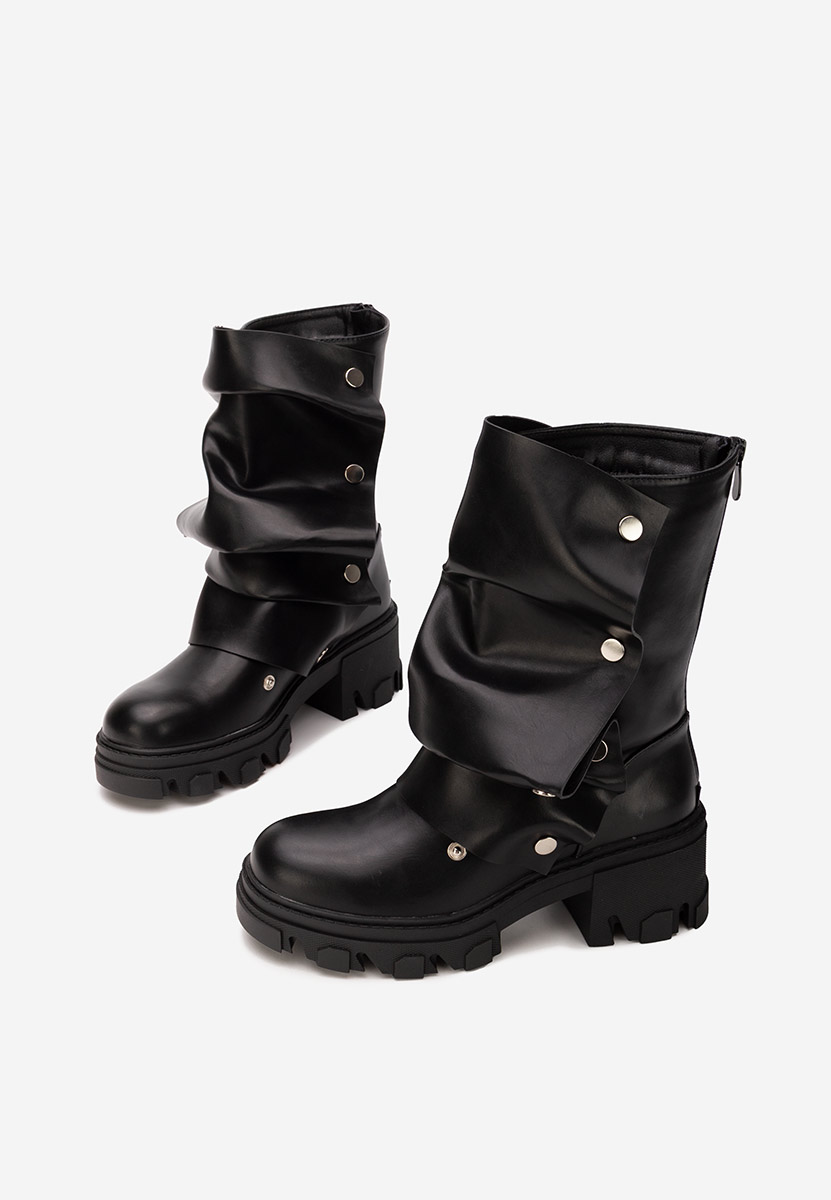 Дамски ботуши Valena черен