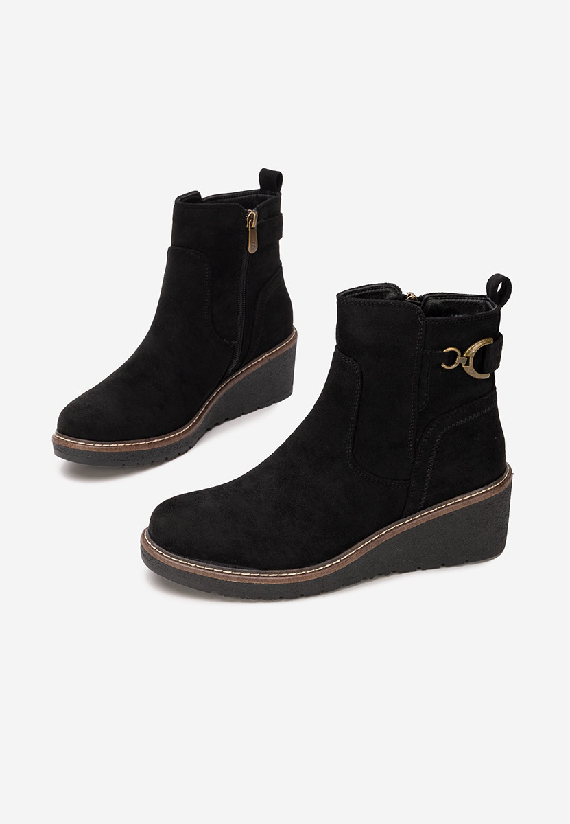 Боти на платформа Celmira черен