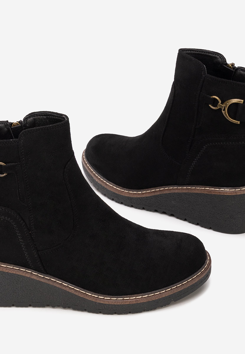 Боти на платформа Celmira черен