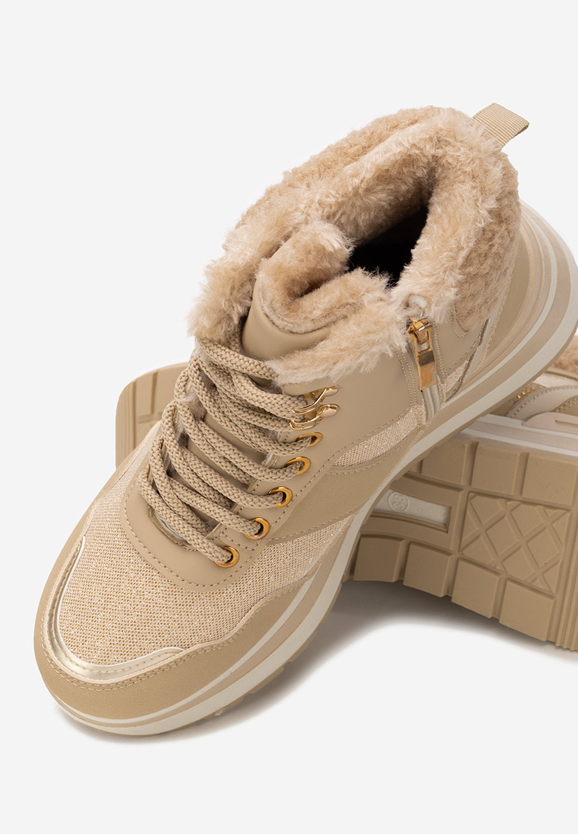 Cникърси на платформа Nabila каки