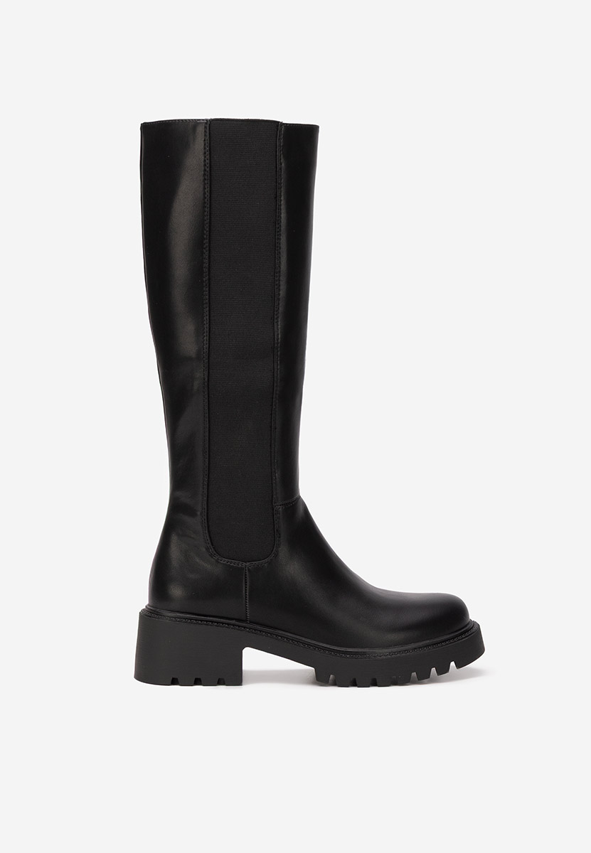 Високи ботуши Calipso черен