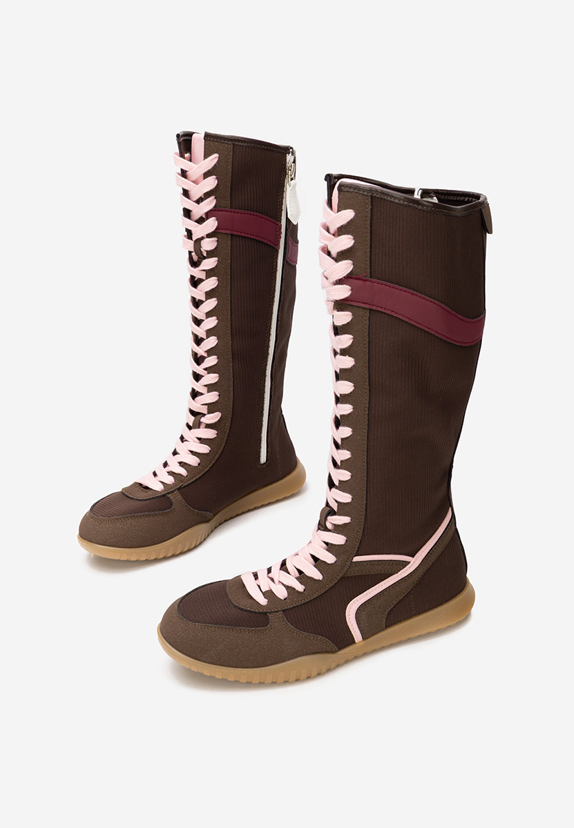 дамски кецове Daine V2 кафяв