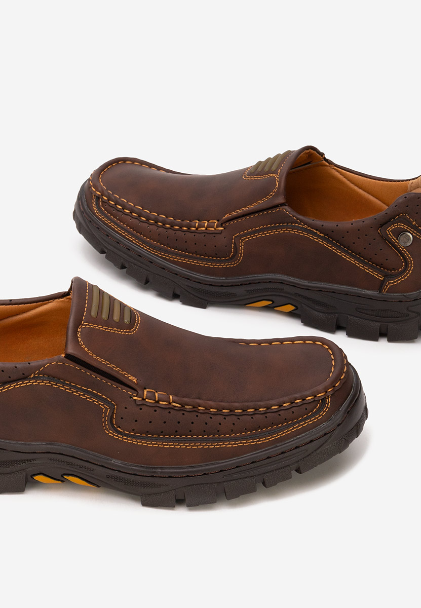 Ежедневни мъжки обувки Alveron кафяв