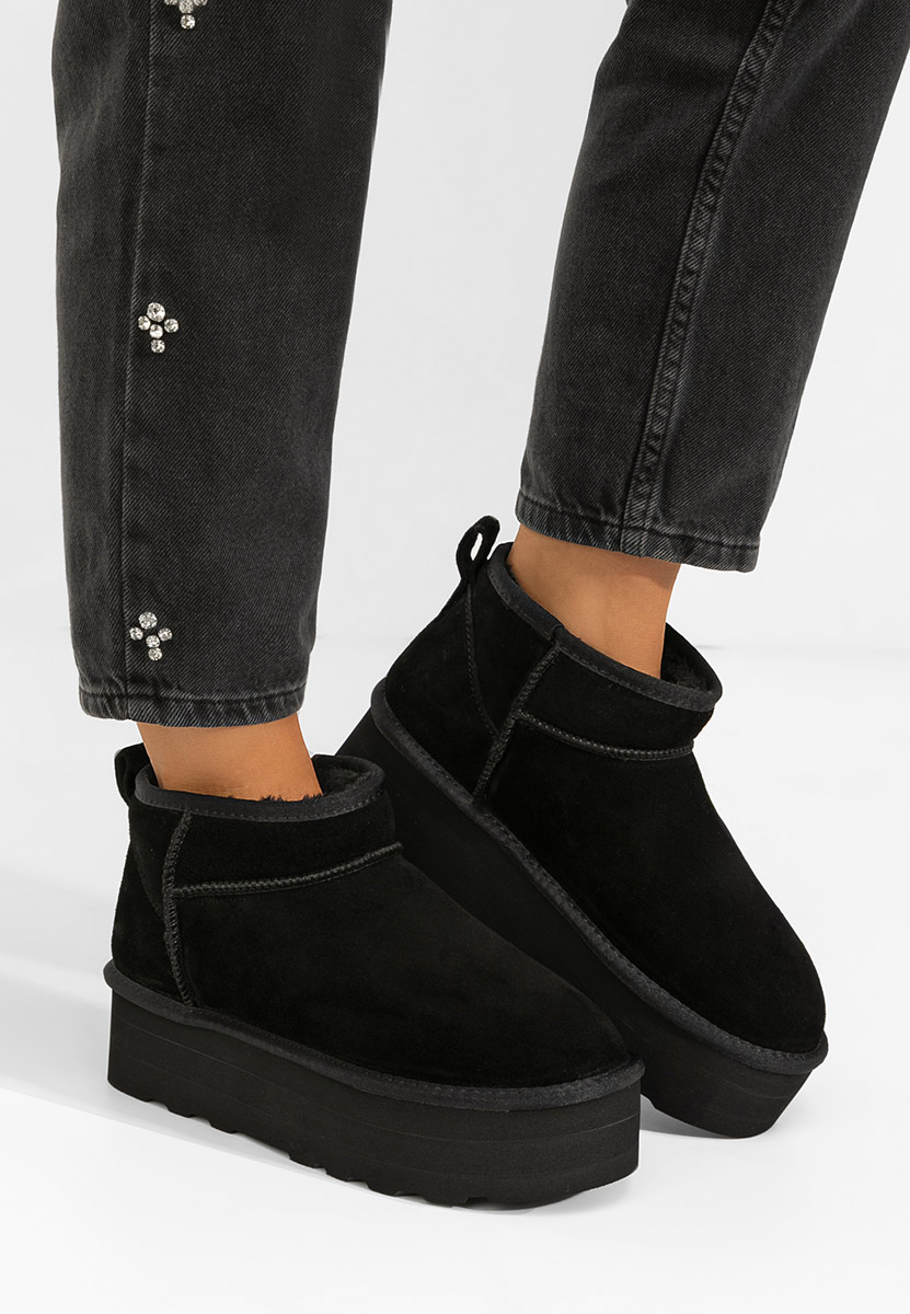 Чизми на платформа Fenoria черен