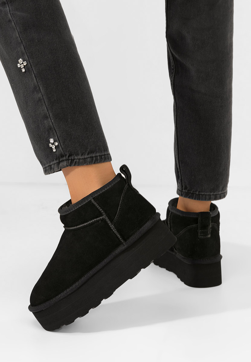 Чизми на платформа Fenoria черен