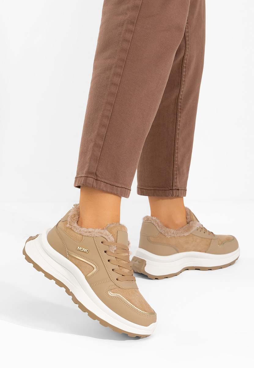 Дамски Зимни маратонки Azaira каки