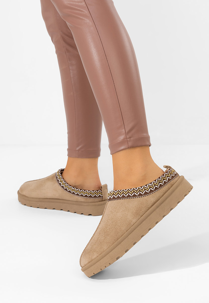 Дамско сабо Airene каки