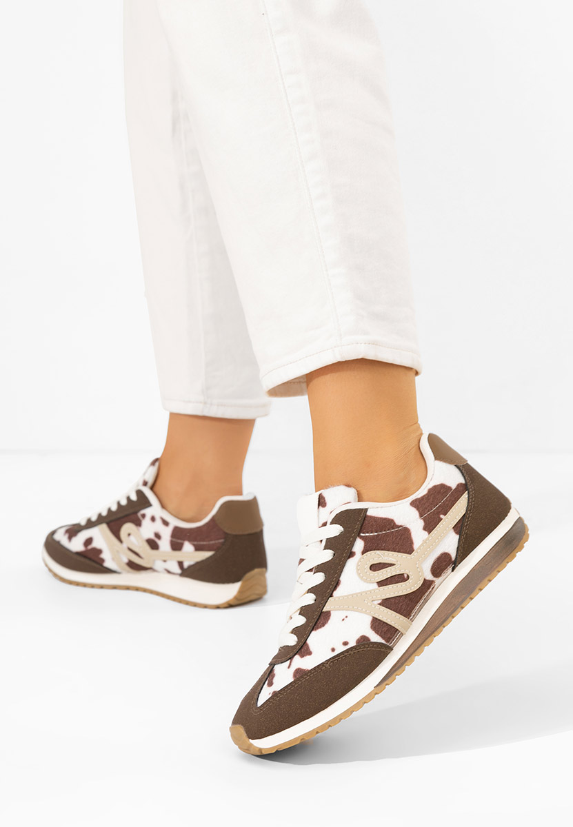 Дамски сникърси Trinidad V3 кафяв