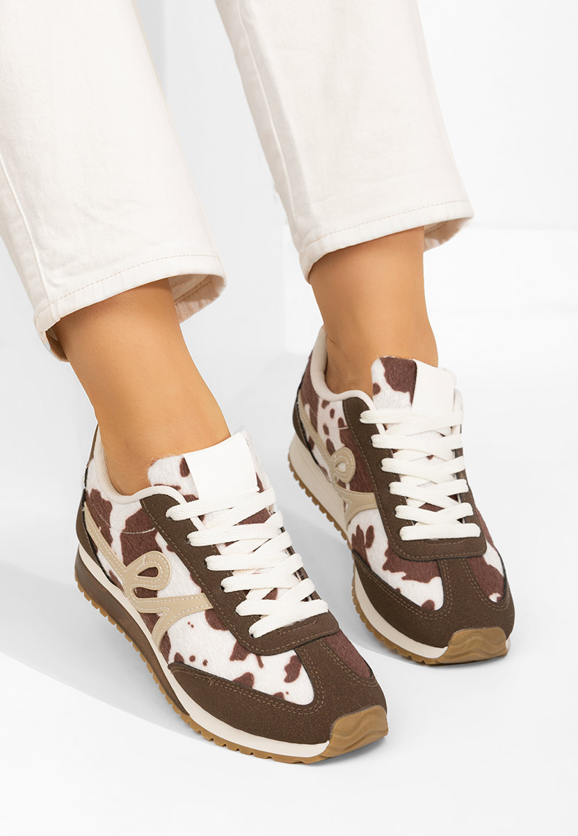 Дамски сникърси Trinidad V3 кафяв