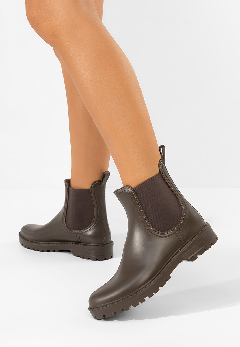 Дамски боти Palisora кафяв