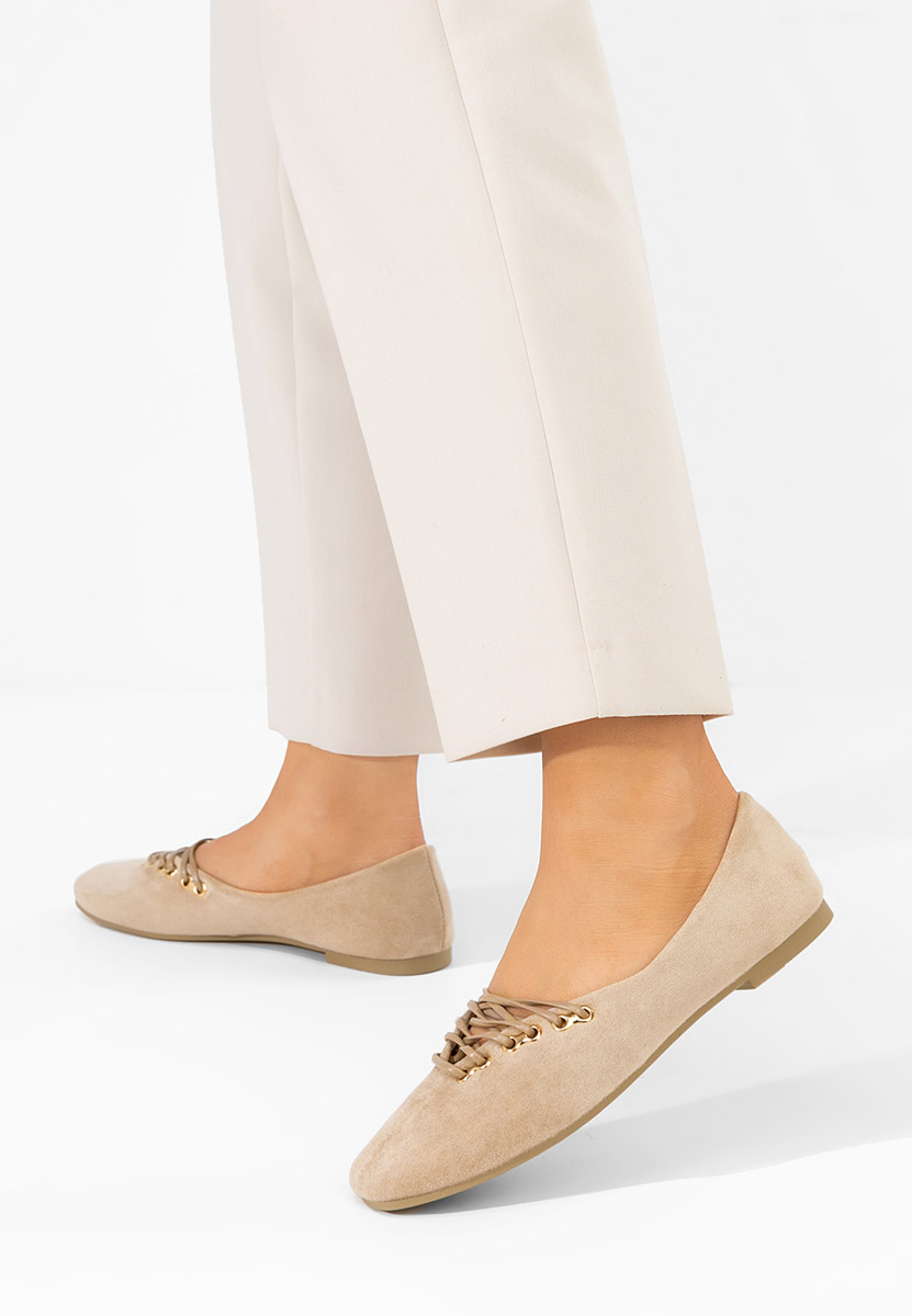 Дамски балерини Carela каки