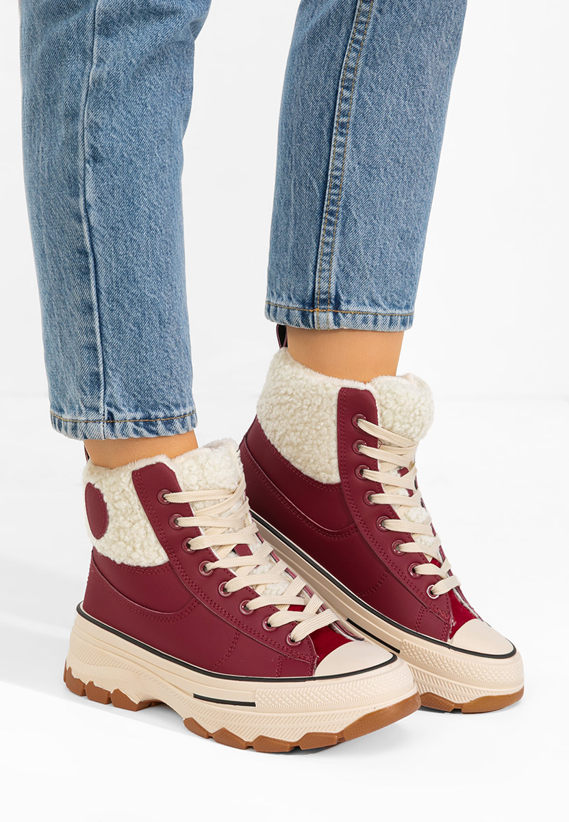 дамски кецове Oziana Винено червено