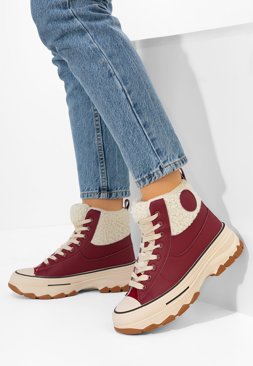 дамски кецове Oziana Винено червено