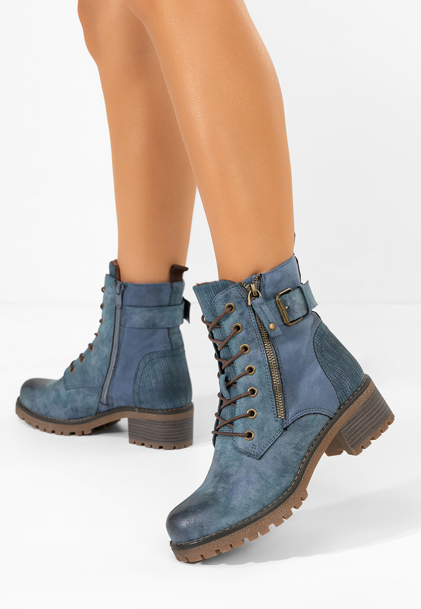 Дамски боти Jameia син