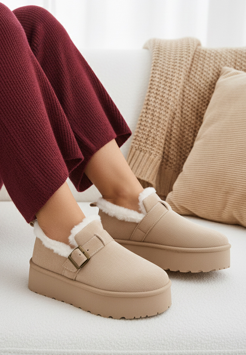 Дамско сабо Myrl бежов