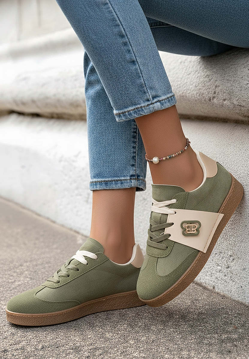 Дамски сникърси Kathea зелен Дамски сникърси Kathea зелен