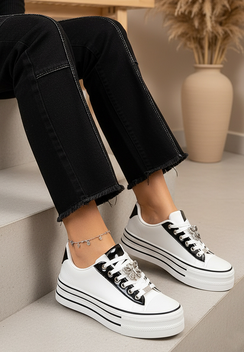 Дамски кецове Dorotha V2 бели