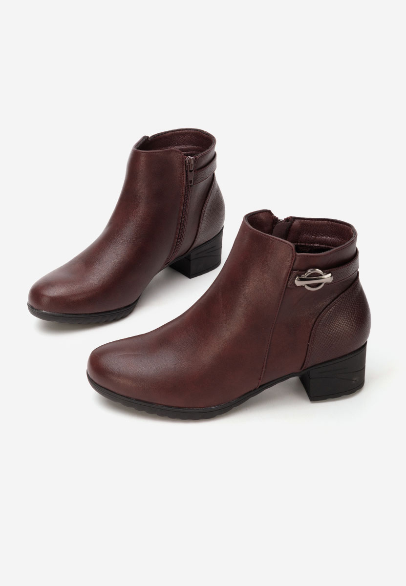 Дамски боти Doviera бордо