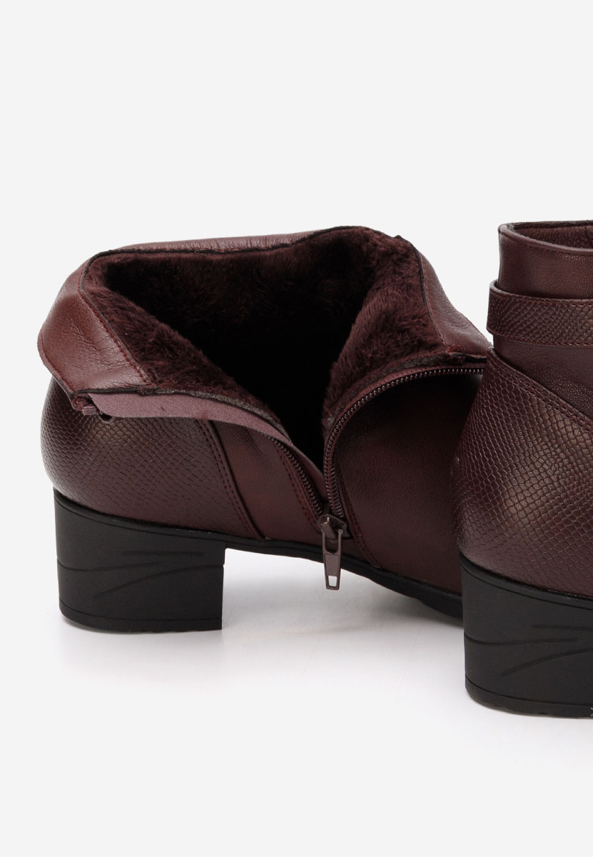 Дамски боти Doviera бордо