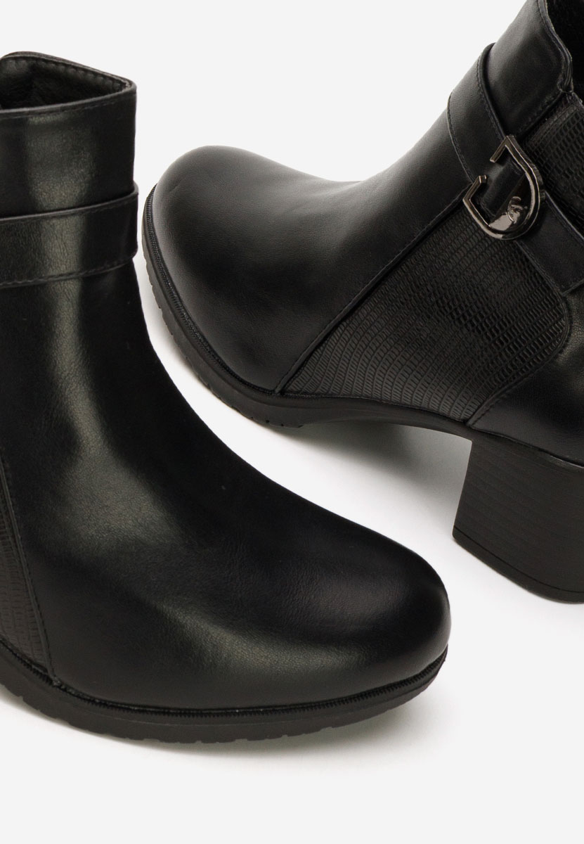 Дамски боти gros Senvira черен