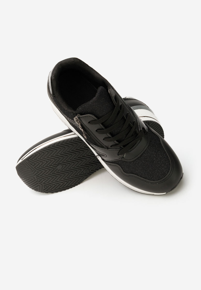 Cникърси на платформа Reinia черни