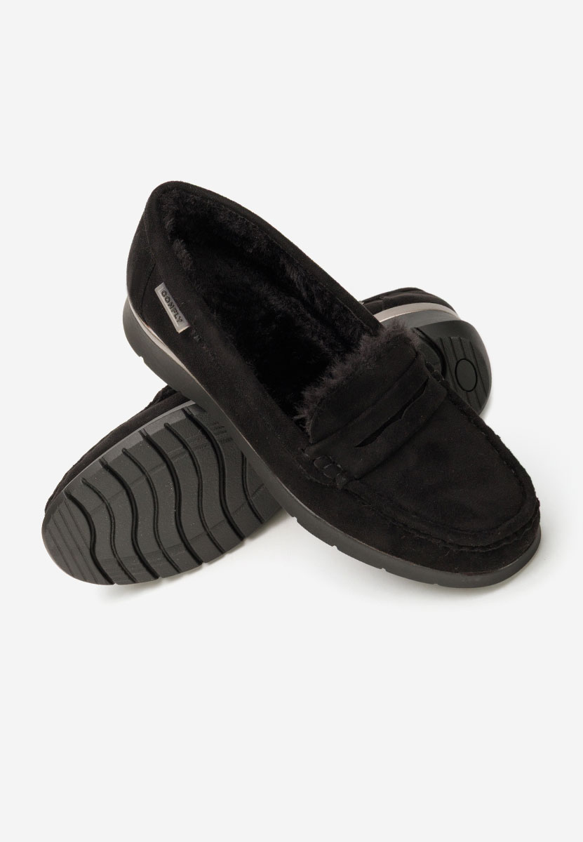 Mокасини на платформа Hazelia черни