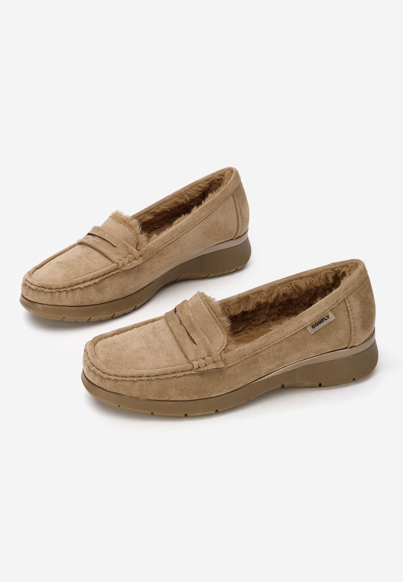 Mокасини на платформа Hazelia каки