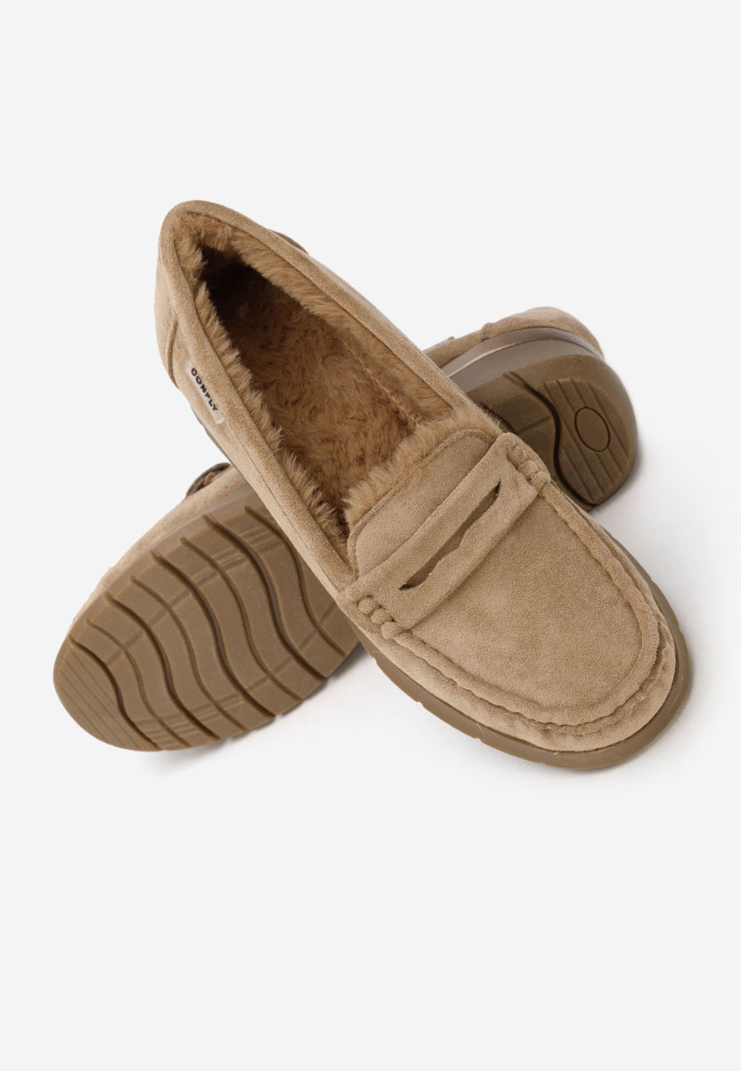 Mокасини на платформа Hazelia каки