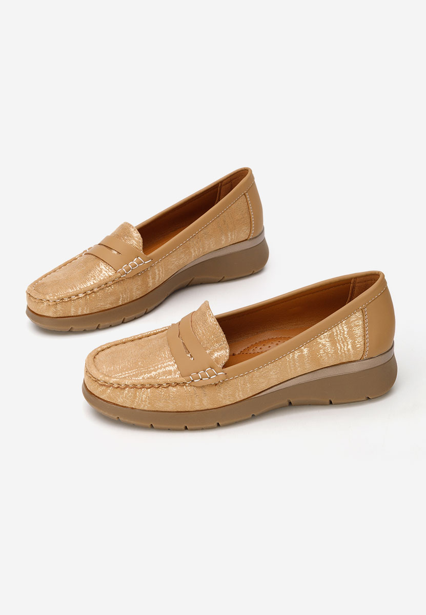 Дамски мокасини Martinea кафяв