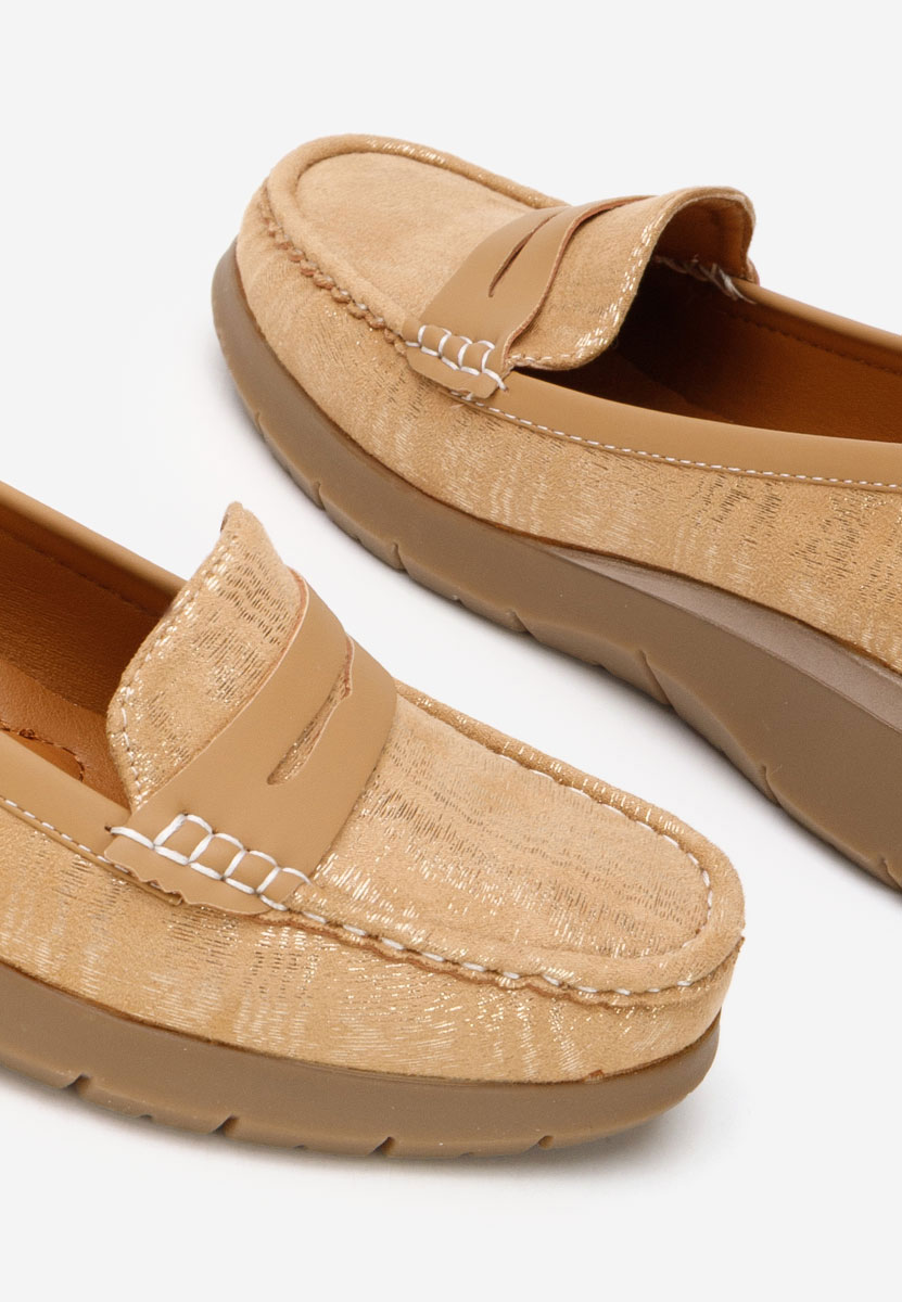 Дамски мокасини Martinea кафяв